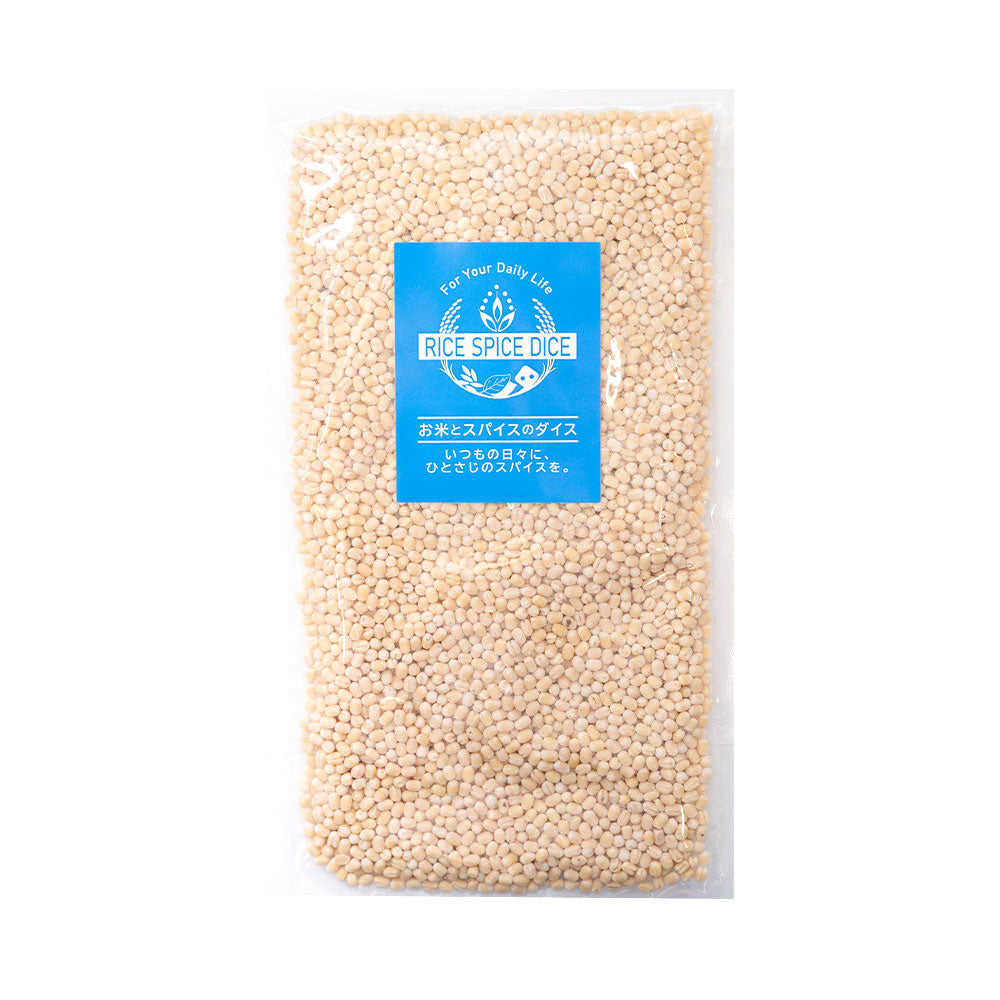 ウラド豆 皮なしホール(フットボール)200g WHITE URAD FOOTBALL 乾燥豆 ブラックマッペ お米とスパイスとダイスR0069FB200