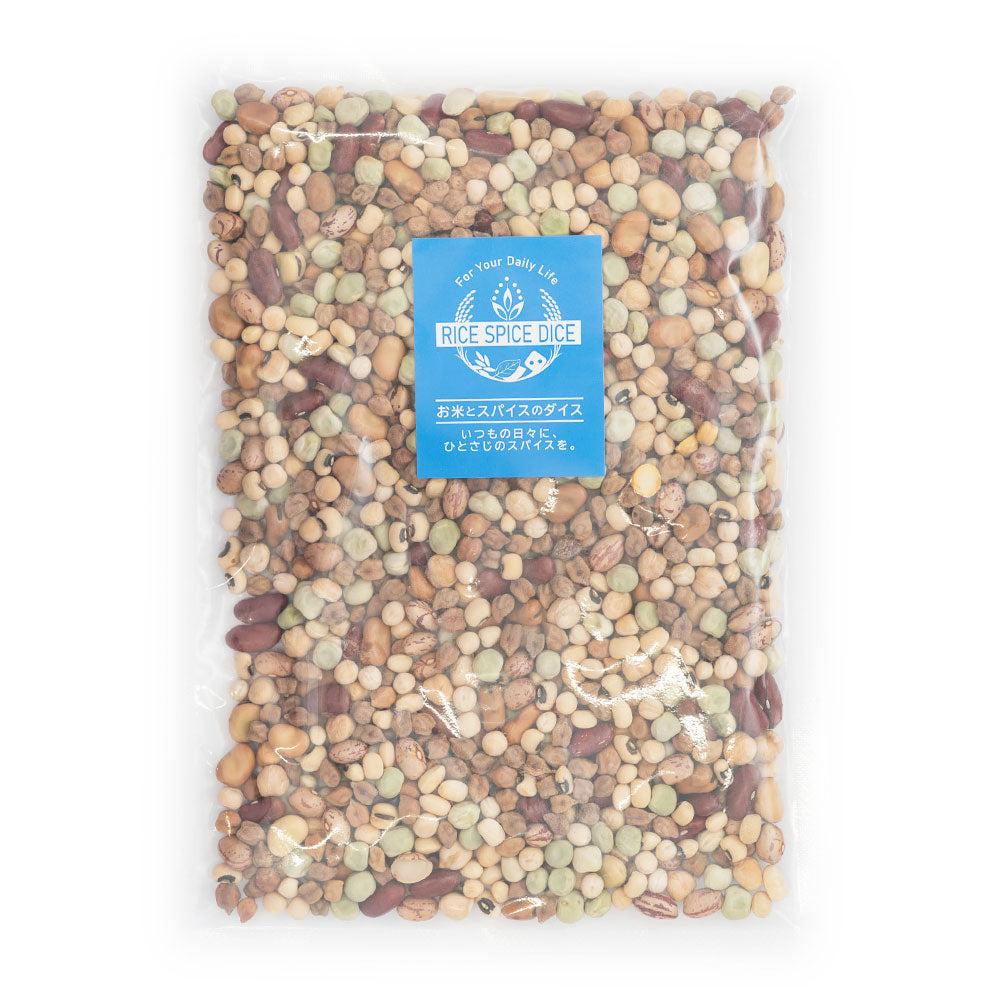 ミックスビーン450g MIX BEAN 乾燥豆 ミックス お米とスパイスとダイスR0080B450