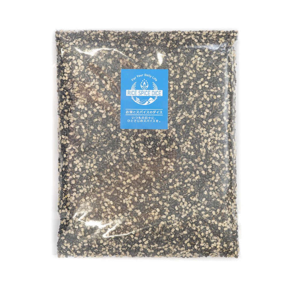 ウラド豆 皮付き ひき割り900g BLACK URAD SPLIT 乾燥豆 ブラックマッペ お米とスパイスとダイスR0068SP900