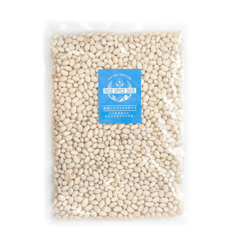ホワイトキドニービーンズ450g WHITE KIDNEY BEAN 乾燥豆 白いんげん お米とスパイスとダイスR0077W450